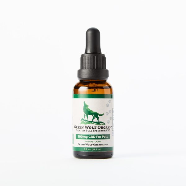 Green Wolf Organic Pet CBD 300 mg