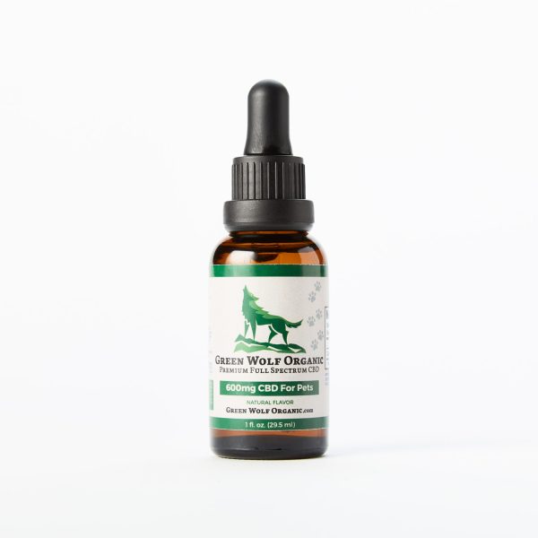 Green Wolf Organic Pet CBD 600 mg